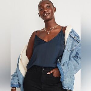 Old Navy Blue Sleeveless Camisole Top